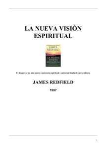 LA NUEVA VISIÓN ESPIRITUAL JAMES REDFIELD