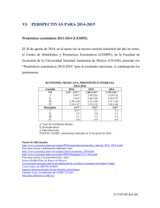 Perspectivas para 2014-2015 - Comisión Nacional de los Salarios