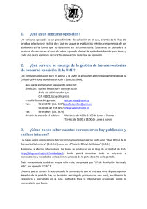 EFQM concurso-oposición - Servicio de PAS