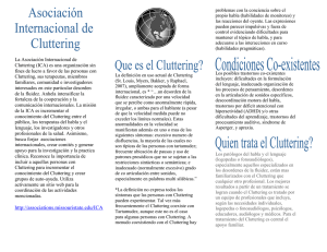 Asociación Internacional de Cluttering La Asociación Internacional