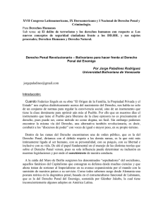 Derecho Penal Revolucionario