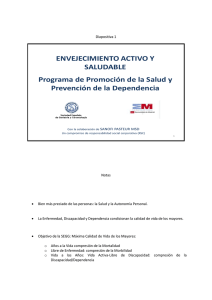 Seminario Recomendaciones SEGG Promoción Salud y Prevención