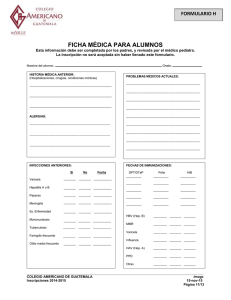 Ficha Medica 2014-2015