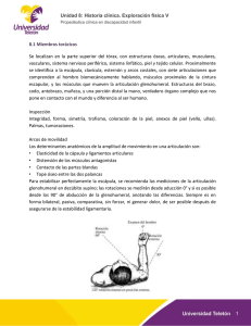 Unidad 8: Historia clínica. Exploración física V Propedéutica clínica