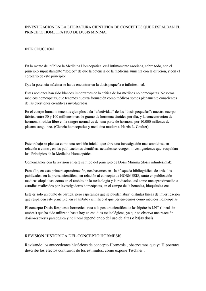 Investigación en la literatura científica de conceptos que