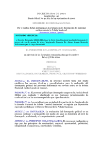 decreto 1800 de 2000 - Policía Nacional de Colombia