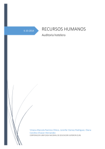 Departamento de Recursos Humanos.