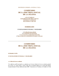 COMPENDIO DE LA DOCTRINA SOCIAL Presentación y 60