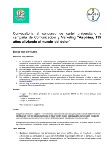 _____________________________________________ Convocatoria  al  concurso  de  cartel ... campaña  de  Comunicación  y  Marketing