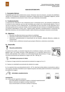 GUIA DE ESTUDIO Nº5 I.- Conceptos básicos