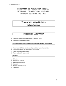 PROGRAMA PSIQUIATRIA CLINICA 2013.