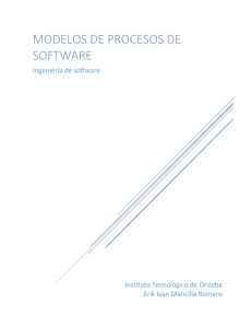Modelos de procesos de software