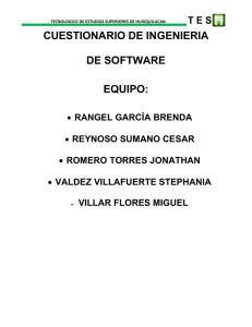 cuestionario de ingenieria de software equipo - FDS-2012
