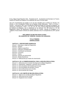 Reglamento de Mejora Regulatoria del Municipio de Torre&oacute;n
