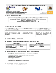 DESARROLLO DE APLICACIONES WEB