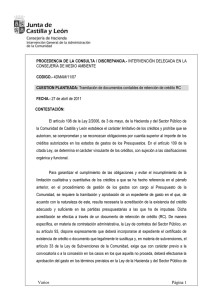 procedencia de la consulta / discrepancia