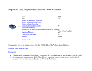 Dispositivo Chip Programador SuperPro 7000 Universal IC