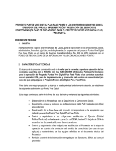 documento tecnico - Sistema de Contratacion Unicauca