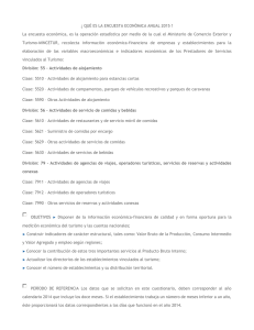 ¿ QUÉ ES LA ENCUESTA ECONÓMICA ANUAL 2015 ?