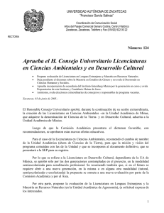 UNIVERSIDAD AUTÓNOMA DE ZACATECAS “Francisco García Salinas”