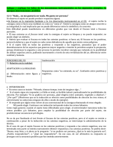 Indique y explique los fallos de los mecanismos instrumentales en