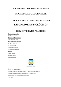 Tecnicatura Universitaria en Laboratorios Biológicos