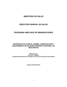 identificación del proyecto - Ministerio de Economía y Finanzas