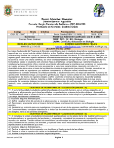 Región Educativa: Mayagüez Distrito Escolar: Aguadilla – (787) 826-2260