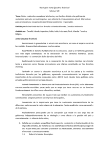 Resolución Junta Ejecutiva de Unicef Sekmun VIII