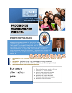 asesorias - Universidad de Pamplona