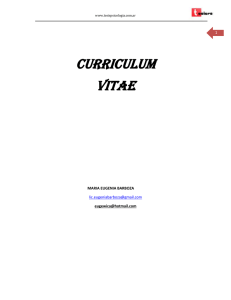 CURRICULUM VITAE 1