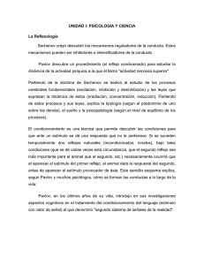 UNIDAD I: PSICOLOGÍA Y CIENCIA La Reflexología Sechenov