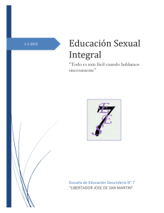 Educación Sexual Integral