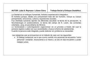 AUTOR: Lidia S. Reynoso / Liliana Clavo Trabajo Social y Enfoque