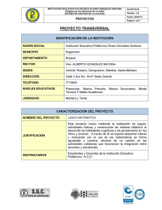 LUDICA MATEMATICA - Institución Educativa Politécnico