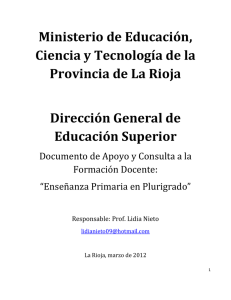 Ministerio de Educación, Ciencia y Tecnología de la Provincia de La