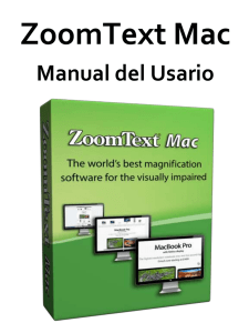 Introducción a ZoomText Mac