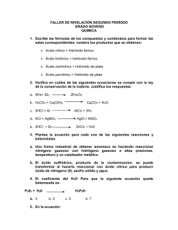 Practica De Laboratorio N°1 Bioelementos Básicos De La Vida Objetivos