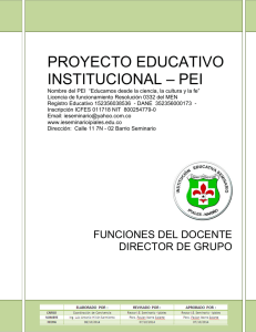 26. funciones del docente director de grupo