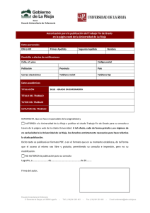 Impreso de autorización - Universidad de La Rioja