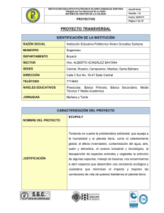 ECOPOLY - Institución Educativa Politécnico Álvaro González