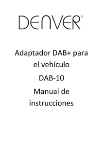 Adaptador DAB+ para el vehículo DAB