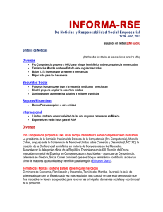 INFORMA-RSE  De Noticias y Responsabilidad Social Empresarial Diversas