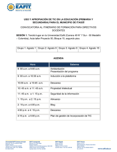 Agenda_Sesion1 - Universidad EAFIT