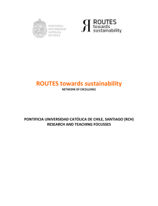 ROUTES towards sustainability