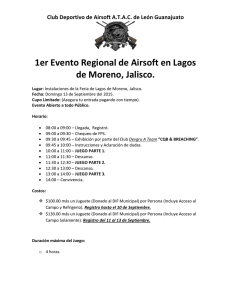 Club Deportivo de Airsoft ATAC de León Guanajuato 1er