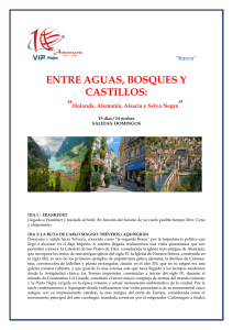 entre aguas, bosques y castillos