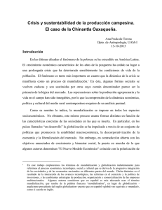 Efectos socioeconómicos de la crisis de la cafeticultura en la región