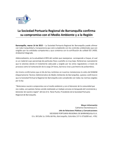 La Sociedad Portuaria Regional de Barranquilla confirma su
