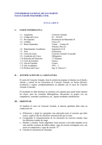 UNIVERSIDAD NACIONAL DE SAN MARTIN FACULTAD DE INGENIER&Iacute;A CIVIL